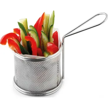 Servírovací košík WEIS Servírovací košík na Finger Food, kulatý