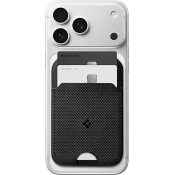 Peněženka Spigen Slim Fold Tripod MagSafe Wallet peněženka černá (3 karty)
