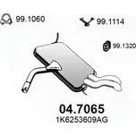 Zadní tlumič výfuku ASSO 04.7065