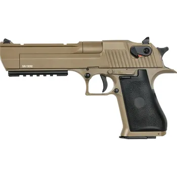 Airsoftová zbraň CYMA CM.121S Desert Eagle Mosfet BLUE Edition písková elektrická