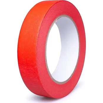 Escape6 Papírová maskovací páska 25 mm × 50 m červená