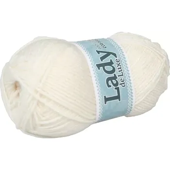 Příze Příze Lady de luxe 904 smetana