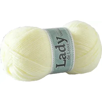 Galanterie Příze Lady de luxe 905 máslová