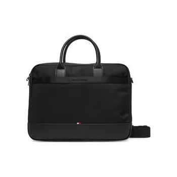 brašna na notebook Brašna na notebook Tommy Hilfiger Th Nylon Travel Computer Bag AM0AM13470 Černá OS