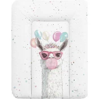 Přebalovací podložka CEBA BABY Podložka přebalovací měkká (50x70) Basic Crazy Lama