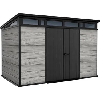 Zahradní domek Zahradní domek Keter PENT Signature 11x7 Storm Grey, s podlahou