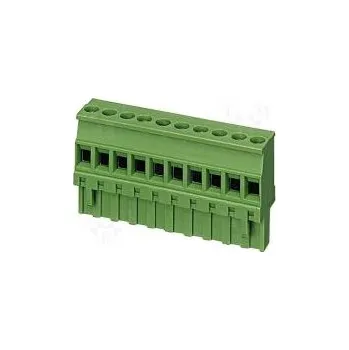 Rozpojovací svorkovnice 5mm póly 6 úhlové 90° zástrčka 250V