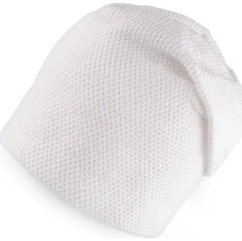 Pokrývka hlavy Dámská / dívčí zimní čepice / nákrčník Lamblook, barva 1 bílá čepice