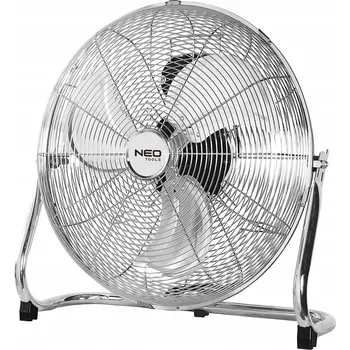 Domácí ventilátor Podlahový ventilátor NEO TOOLS 90-010 stříbrný/šedý