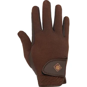 Jezdecké rukavice Imperial Riding Rukavice Summercool Basic Imperial Riding, hnědé M