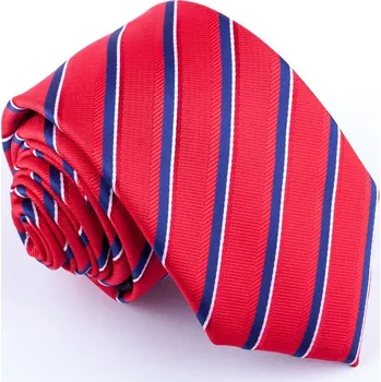 Kravata Pánská červená kravata Greg 93002, Velikost Uni