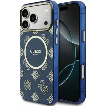 Pouzdro na mobilní telefon Zadní Kryt Guess pro Apple iPhone 17 Pro Max, modrý