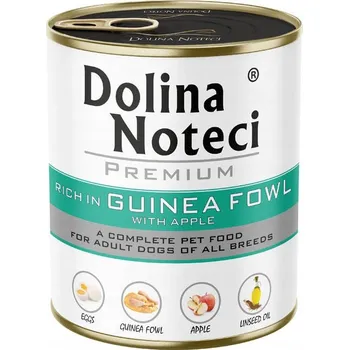 Krmivo pro psa Dolina Noteci Premium vlhké krmivo pro psy s perličkou a s jablkem 800g