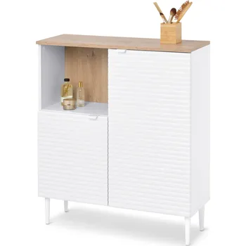 Komoda 725428 - Tchibo - Koupelnová komoda »Sonari« s dvířky - barva: bílá