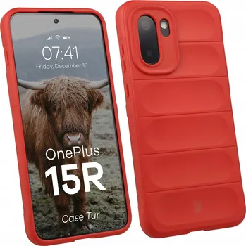 Pouzdro na mobilní telefon Zadní Kryt Bizon pro OnePlus 15R červená