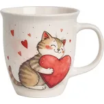 Hrnek 600 ml Kotě se srdcem