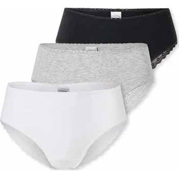 Kalhotky 722521 - Brazilské kalhotky Schiesser - pro ženy - vel. 38 - barva: černá