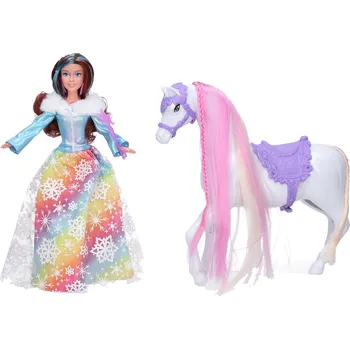 Panenka Panenka princezna s koněm a doplňky 29 cm