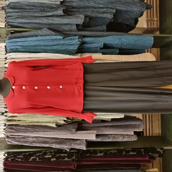 Dámská halenka Halenka červená s limečkem