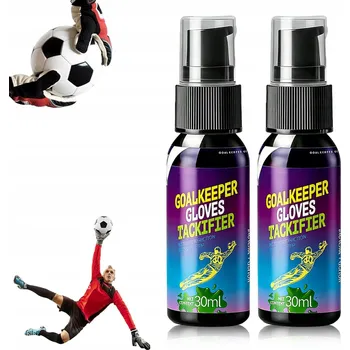 Brankářské rukavice 2x Lepidlo na brankářské rukavice ve spreji 30ml - Fotbalové rukavice