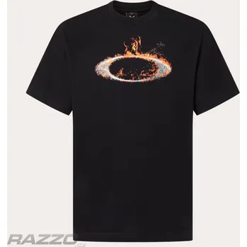 Pánské tričko Pánské tričko Oakley Mtl Solar Rail Tee BlackOut XXL