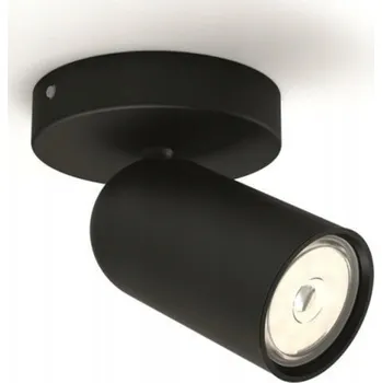 Bodové svítidlo Stropní bodové svítidlo kulatý Philips černé