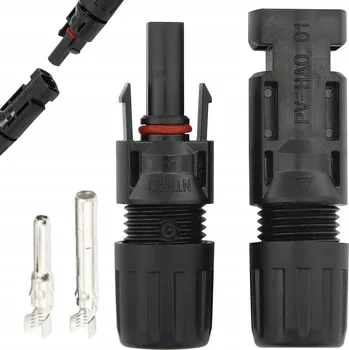 KONEKTOR MC4 PRO SOLÁRNÍ PANEL FOTOVOLTAICKÝ KONEKTOR SVORKA 1000V 30A + -