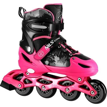 Kolečkové brusle Kolečkové brusle NILS Extreme NA18137A Roxy růžové S(31-34)