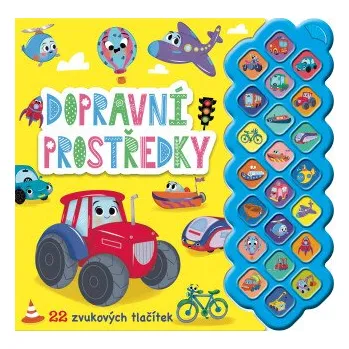 První čtění Dopravní prostředky - 22 zvukových tlačítek - Claire Mowat