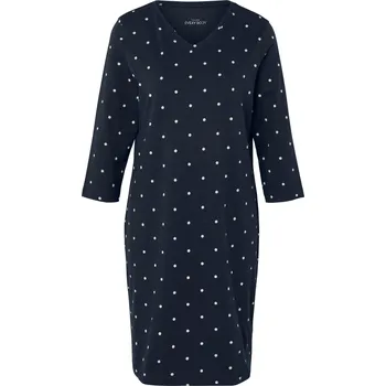 Dámské noční prádlo 726815 - Tchibo - Noční košile - pro ženy - vel. XXL 52/54 - barva: modrá/s puntíky