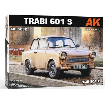 Plastikový model Trabi S 601 (Trabant) - AK Interactive AK35032