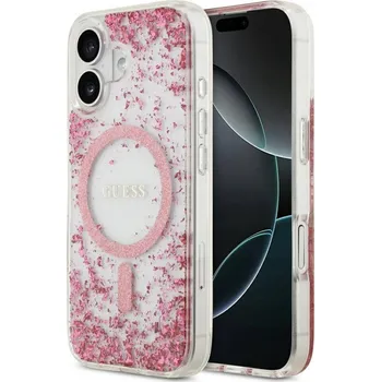 Pouzdro na mobilní telefon Zadní Kryt Guess pro Apple iPhone 17 růžový