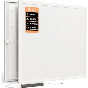 Stropní Svítidlo čtvercový Smartled 60 x 3 cm bílý