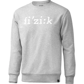 Dámská mikina Fizik Mikina Fizik šedé logo velikost L