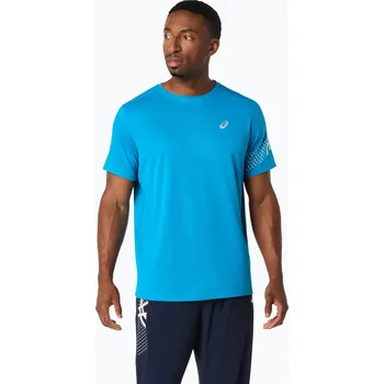 Pánské tričko Pánské běžecké tričko ASICS Icon SS aegean blue/cream