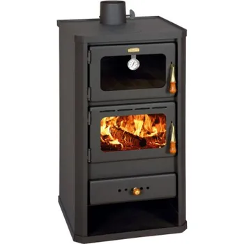 Krbová kamna Krbová kamna s troubou PRITY FM černá, 114