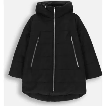 Dívčí oblečení Zimní Bunda Dívčí Černý Zimní Kabát 158 Coccodrillo ZC4