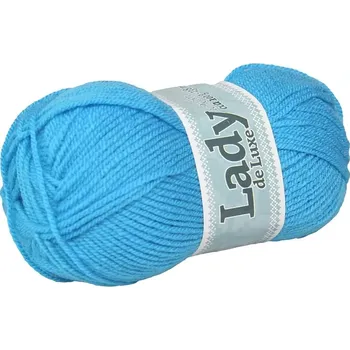 Příze Příze Lady de luxe 925 tyrkys