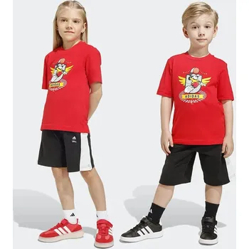 Dětská souprava adidas DISNEY JZ7672 červená 33X, vel. 116