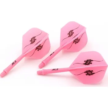 Cuesoul ROST AK5 Petals Pink, standardní letky a střední násadky