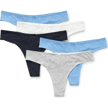 Kalhotky 708519 - Tchibo - Tanga - pro ženy - vel. L 44/46 - barva: modrá