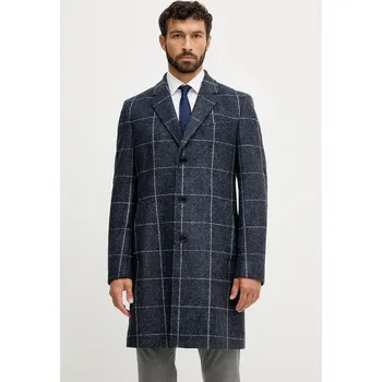 Dámský kabát Kabát s vlnou BOSS H-Hyde-J-254 50551092 námořnická modř 59X, vel. 52