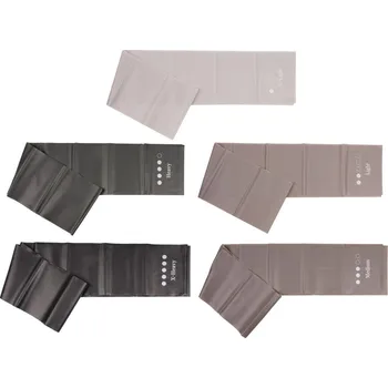 Merco Yoga Stretch Mix 1500 sada posilovacích gum 5 ks šedá