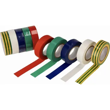 Izolační páska Ledshopik Izolační páska PVC | 19mm | 10m | - Žluto-zelená barva