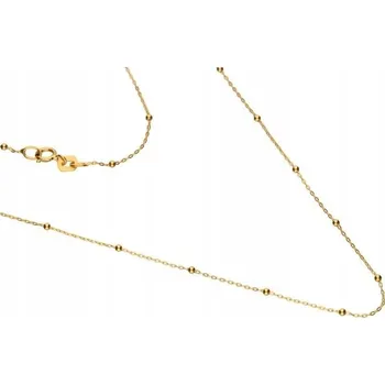 Řetízek Dámský zlatý řetízek 585 jemný kulatý vzor R45 0,9g pro ni