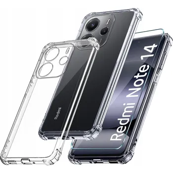 Pouzdro na mobilní telefon Zadní Kryt Alecase pro Xiaomi Redmi Note 14 bezbarvý