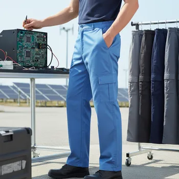 montérky Portwest Kalhoty ESD ANTISTATIC, různé barvy VELIKOST XL nebesky modré