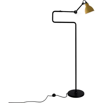 Stojací lampa DCW éditions Lampe Gras N°411 E14 stojací svítidlo Ovál / Žlutá