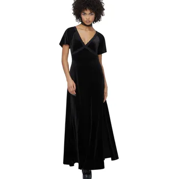 Dámské šaty šaty dámské KILLSTAR - Echelia's Muse - Black - 3XL