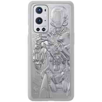 Telefonní příslušenství OnePlus Unique Bumper Case Zadní Kryt pro OnePlus 9 Pro stříbrná (5431100218)